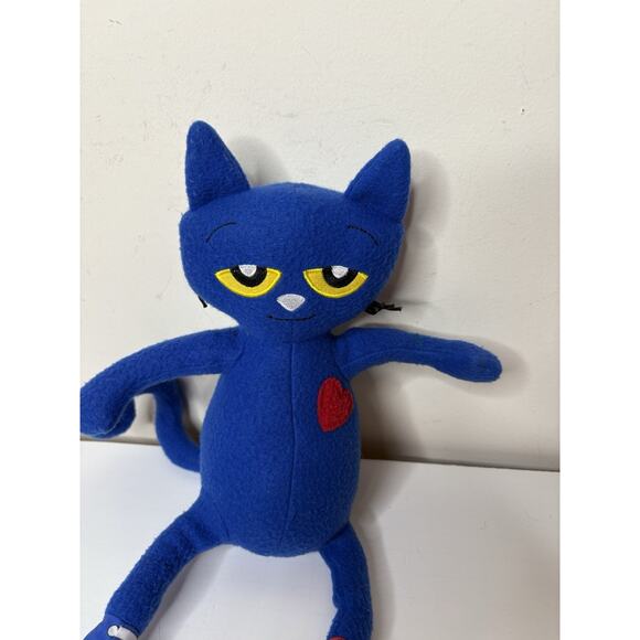 Pete the Cat Pizza Party Doll Soft Stuffed Animal Plush Toy Merry Makers 12" - Picture 1 of 8